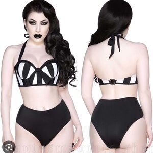 possession party two piece swimsuit 🖤🤍